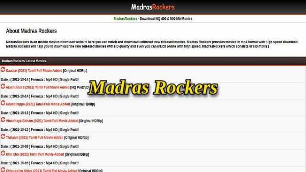 Madras Rockers - Madrasrockers.com