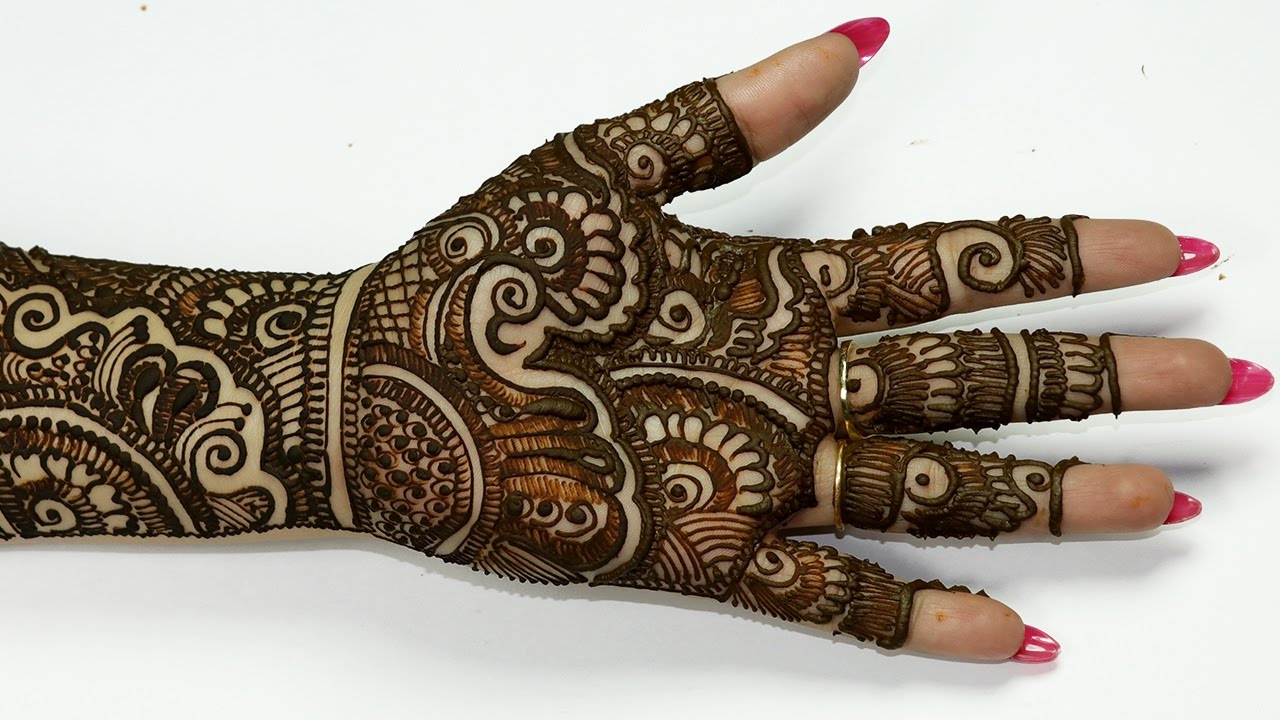 Mehndi Design for Hands Rajasthani 2023