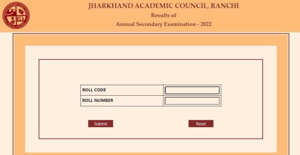 Jharkhand 10th and 12th grade results for 2022 Live