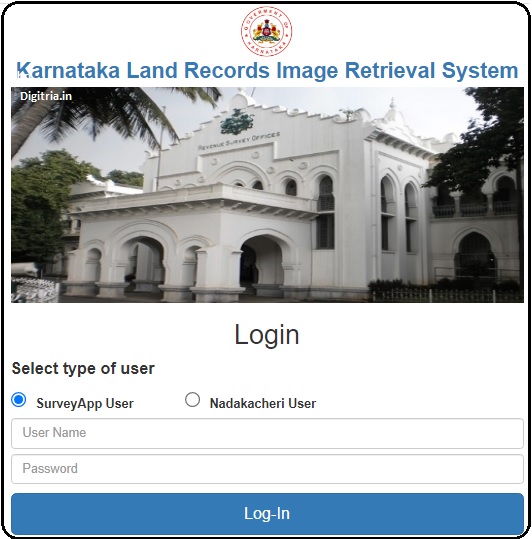 KLR Login | Karnataka Land Records Login
