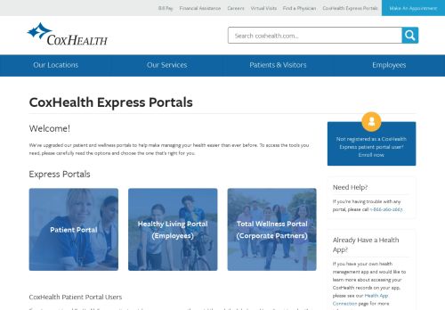 Patient Portal Cox Health