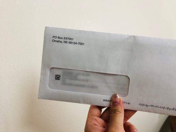 Received A Credit Card Or White Envelope From PO Box 247001, Omaha, NY 68124