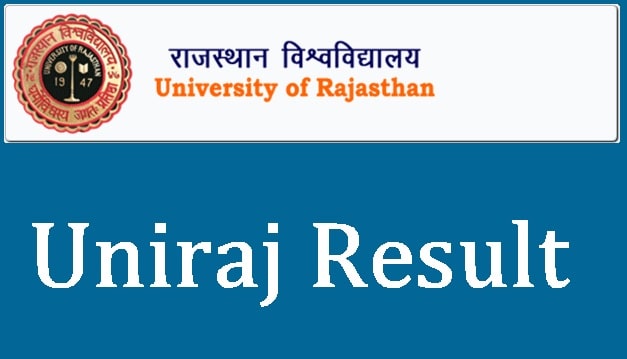 Uniraj Result 2023 UG PG Rajasthan University Result of All Exams